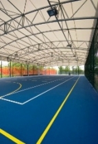 TENT CONSTRUCTIONS FOR SPORTS FACILITIES